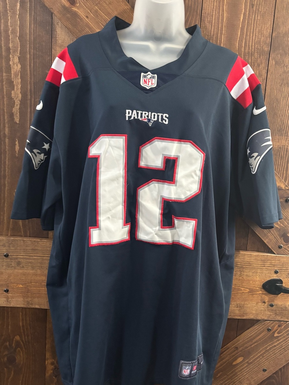 NIKE NFL Tom Brady Jersey # 12